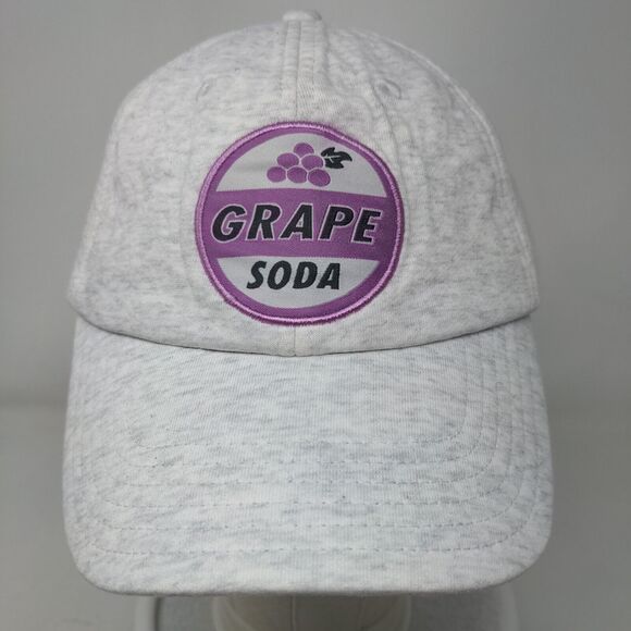 Grape Soda Slideback Hat Gray Adult 57-61cm Adjustable Disney Parks - Picture 2 of 8